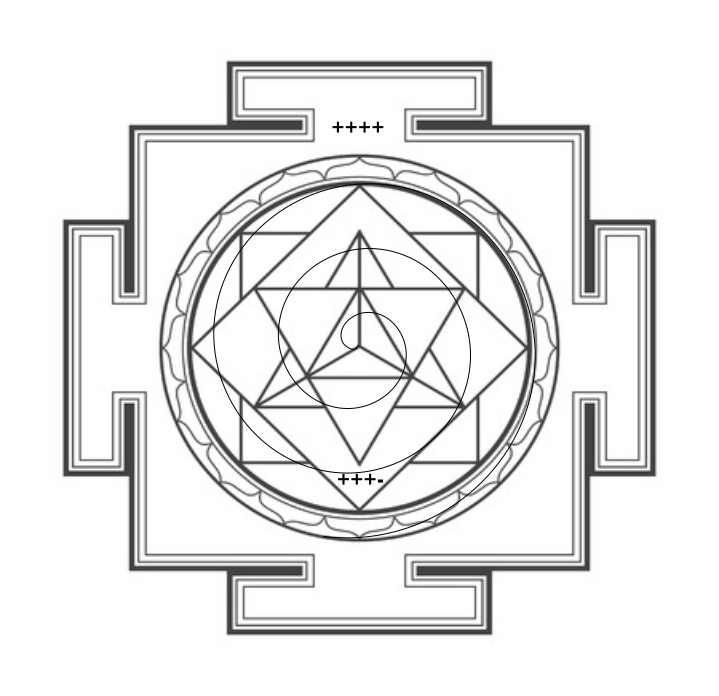 Illustration of consciousness as an information field, from Ken Mauron's Unified Consciousness Project framework.